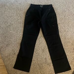 Purple Label Black Scrub Bottoms